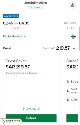 How to Check Saudi Airlines Ticket Price